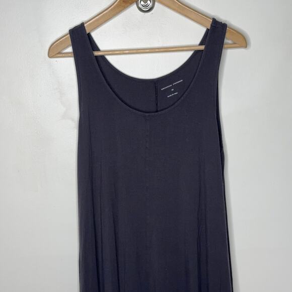 UNIVERSAL STANDARD Athena Divine Jersey Maxi Dress Black Sz 10/12 {A24} - Picture 2 of 7